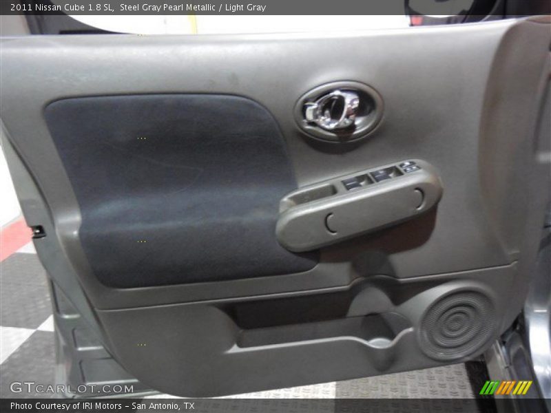 Steel Gray Pearl Metallic / Light Gray 2011 Nissan Cube 1.8 SL