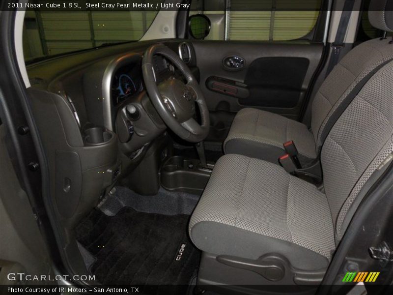Steel Gray Pearl Metallic / Light Gray 2011 Nissan Cube 1.8 SL