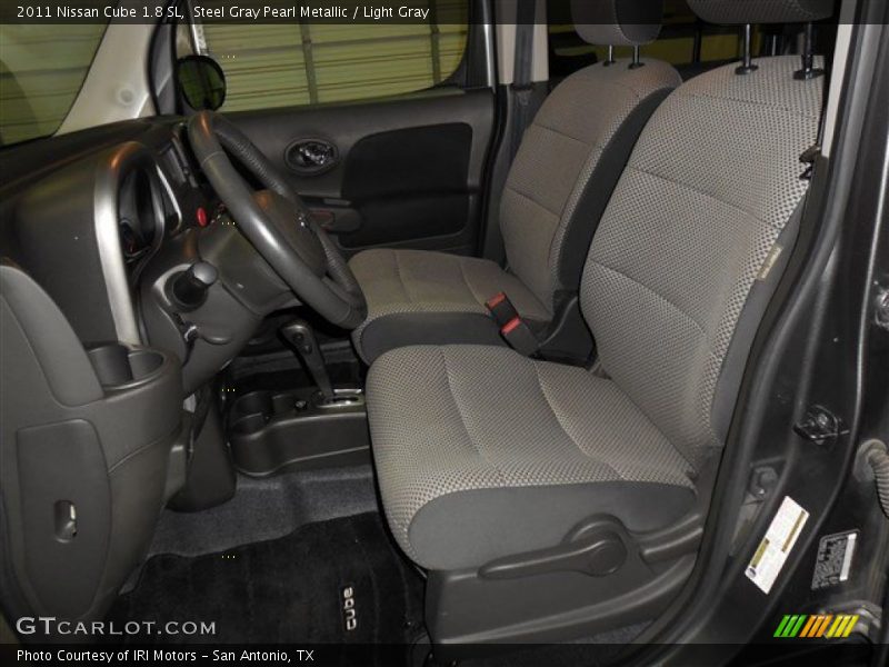 Steel Gray Pearl Metallic / Light Gray 2011 Nissan Cube 1.8 SL