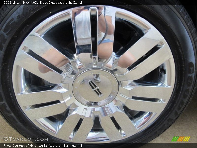 Black Clearcoat / Light Camel 2008 Lincoln MKX AWD