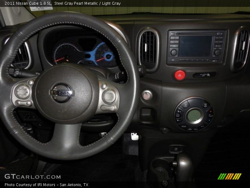 Steel Gray Pearl Metallic / Light Gray 2011 Nissan Cube 1.8 SL