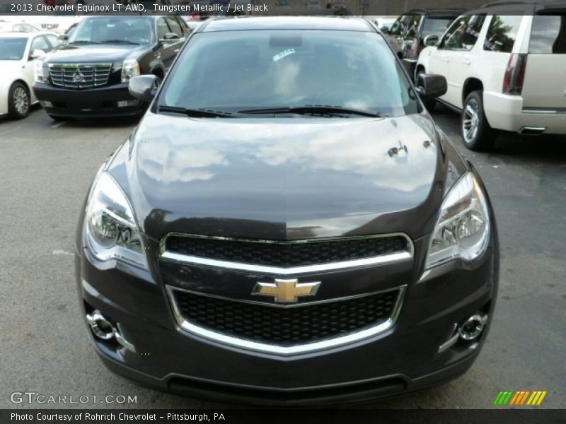 Tungsten Metallic / Jet Black 2013 Chevrolet Equinox LT AWD