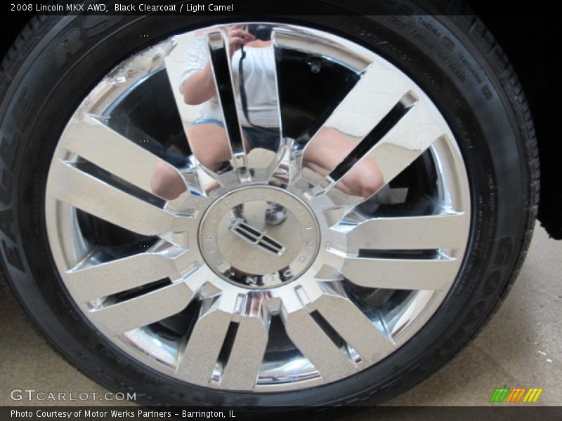 Black Clearcoat / Light Camel 2008 Lincoln MKX AWD