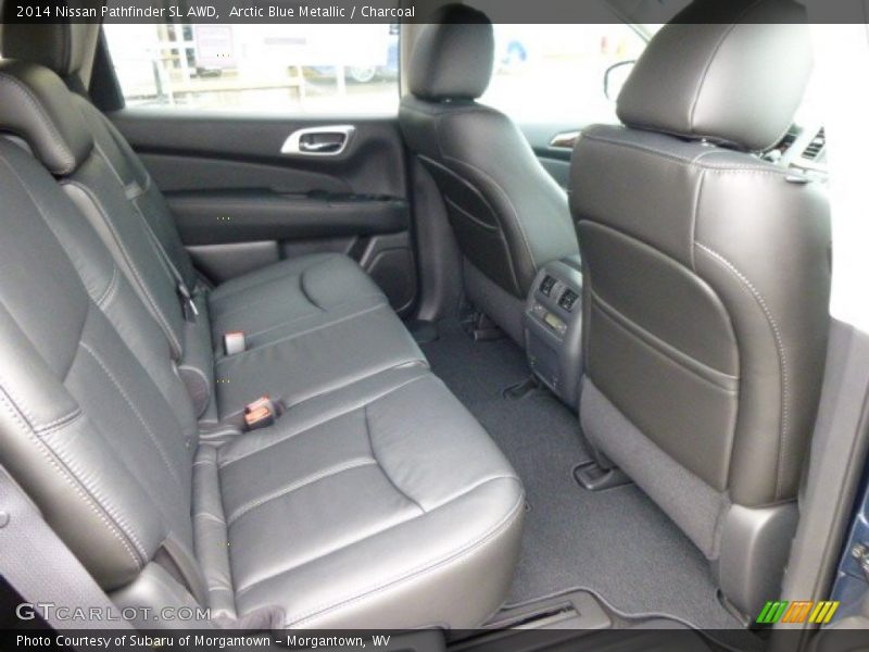 Rear Seat of 2014 Pathfinder SL AWD