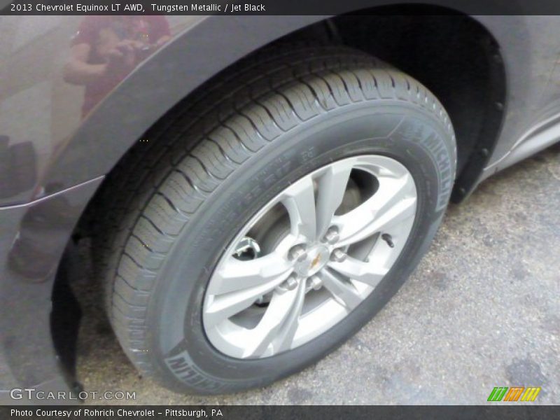 Tungsten Metallic / Jet Black 2013 Chevrolet Equinox LT AWD