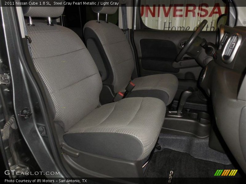 Steel Gray Pearl Metallic / Light Gray 2011 Nissan Cube 1.8 SL