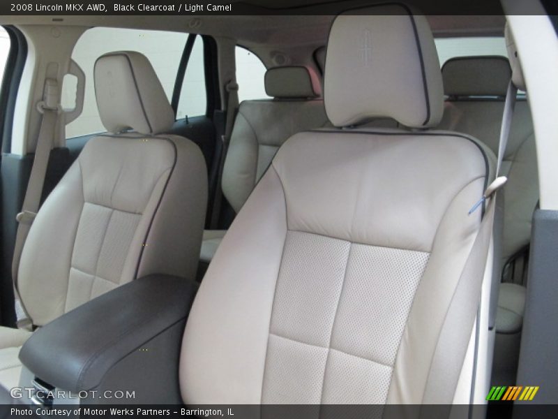 Black Clearcoat / Light Camel 2008 Lincoln MKX AWD