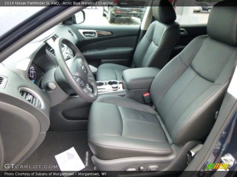  2014 Pathfinder SL AWD Charcoal Interior