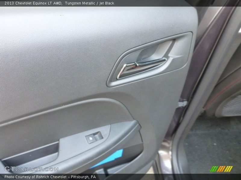 Tungsten Metallic / Jet Black 2013 Chevrolet Equinox LT AWD
