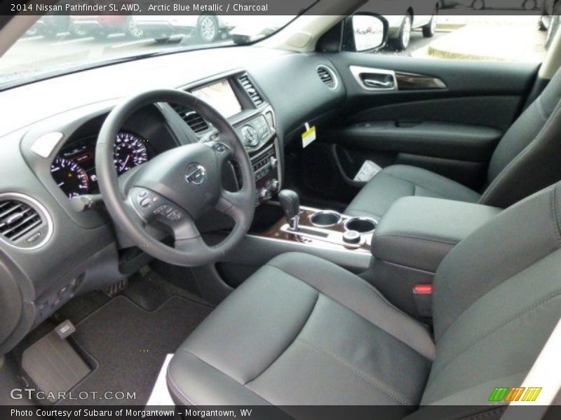 2014 Pathfinder SL AWD Charcoal Interior