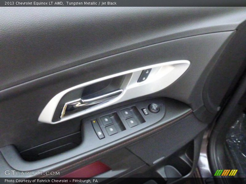 Tungsten Metallic / Jet Black 2013 Chevrolet Equinox LT AWD
