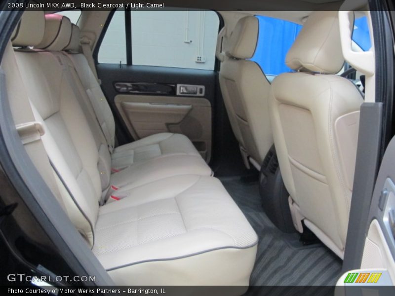 Black Clearcoat / Light Camel 2008 Lincoln MKX AWD