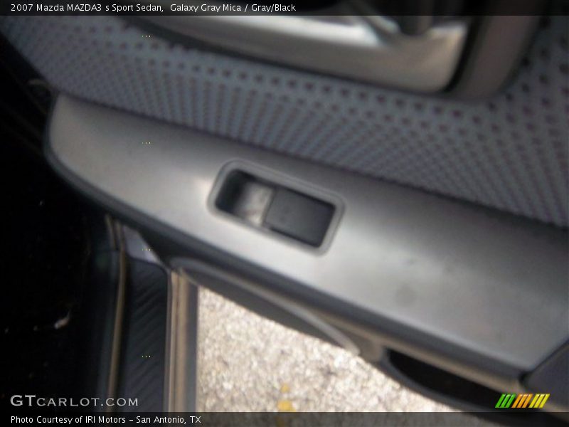 Galaxy Gray Mica / Gray/Black 2007 Mazda MAZDA3 s Sport Sedan