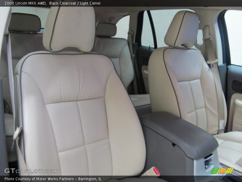 Black Clearcoat / Light Camel 2008 Lincoln MKX AWD
