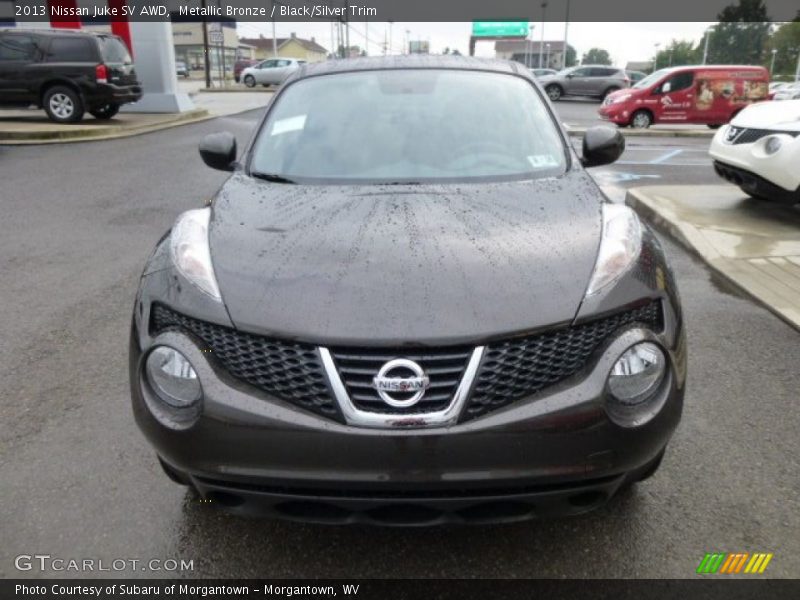 Metallic Bronze / Black/Silver Trim 2013 Nissan Juke SV AWD