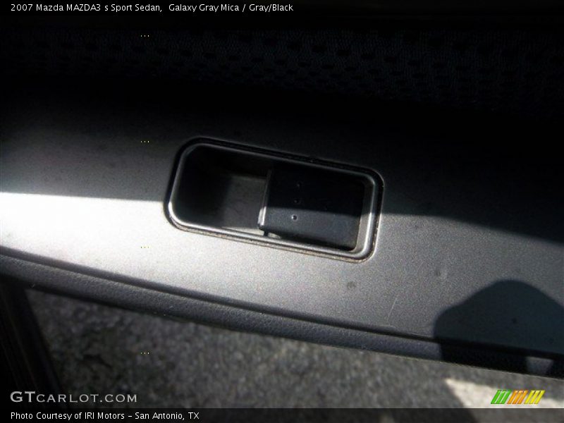 Galaxy Gray Mica / Gray/Black 2007 Mazda MAZDA3 s Sport Sedan