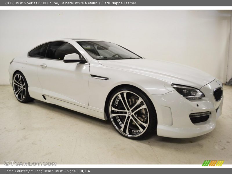 Front 3/4 View of 2012 6 Series 650i Coupe