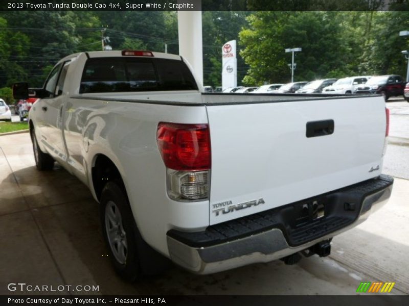 Super White / Graphite 2013 Toyota Tundra Double Cab 4x4