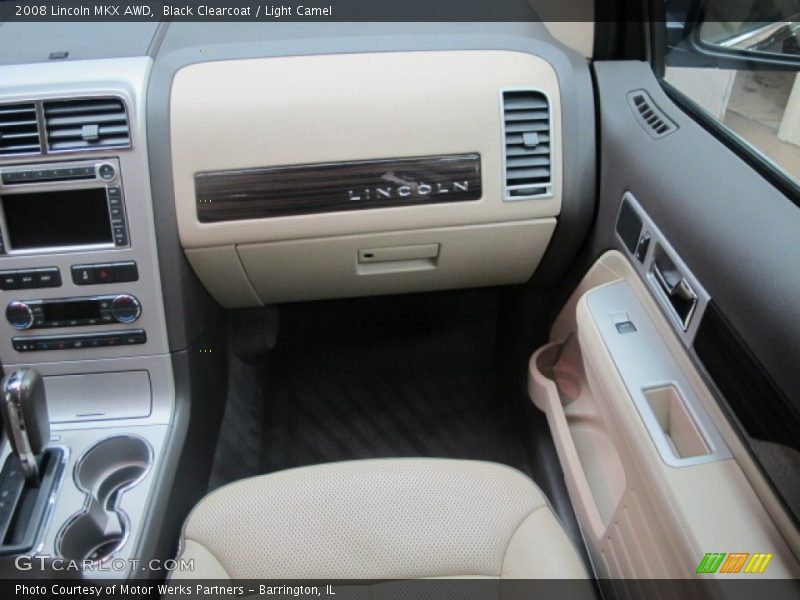 Black Clearcoat / Light Camel 2008 Lincoln MKX AWD
