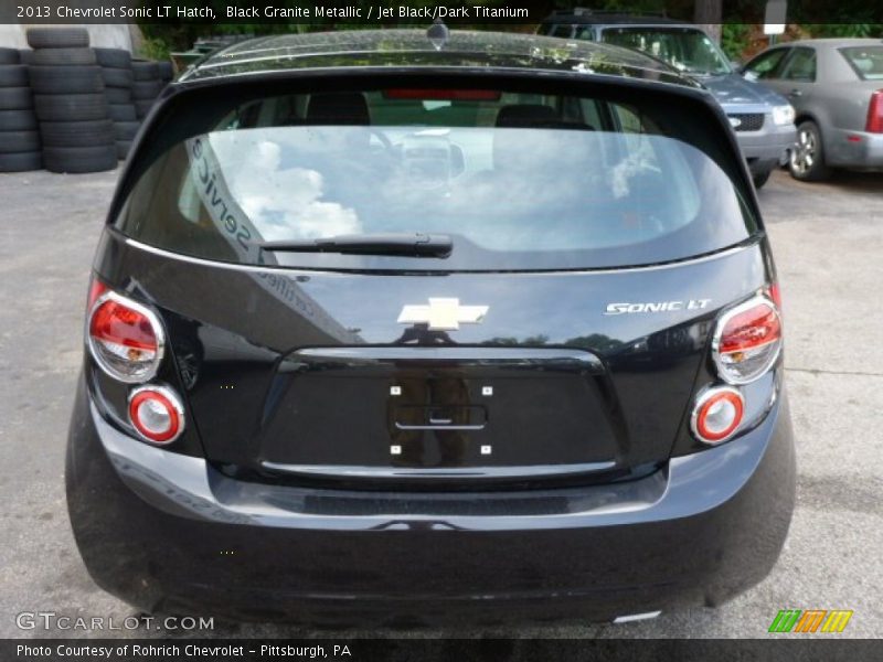 Black Granite Metallic / Jet Black/Dark Titanium 2013 Chevrolet Sonic LT Hatch