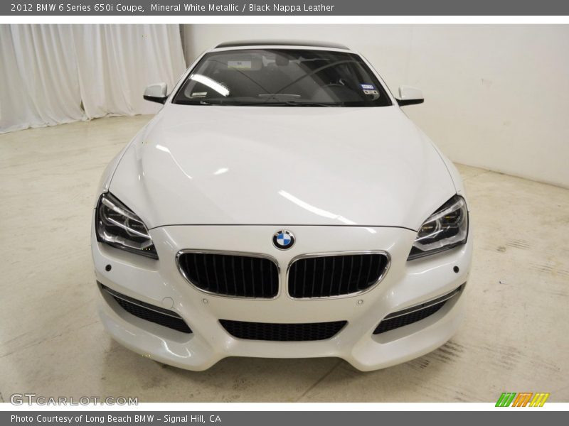  2012 6 Series 650i Coupe Mineral White Metallic