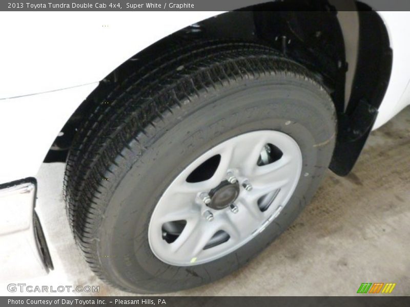 Super White / Graphite 2013 Toyota Tundra Double Cab 4x4