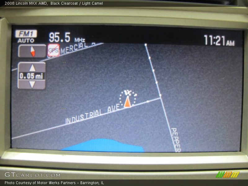 Black Clearcoat / Light Camel 2008 Lincoln MKX AWD