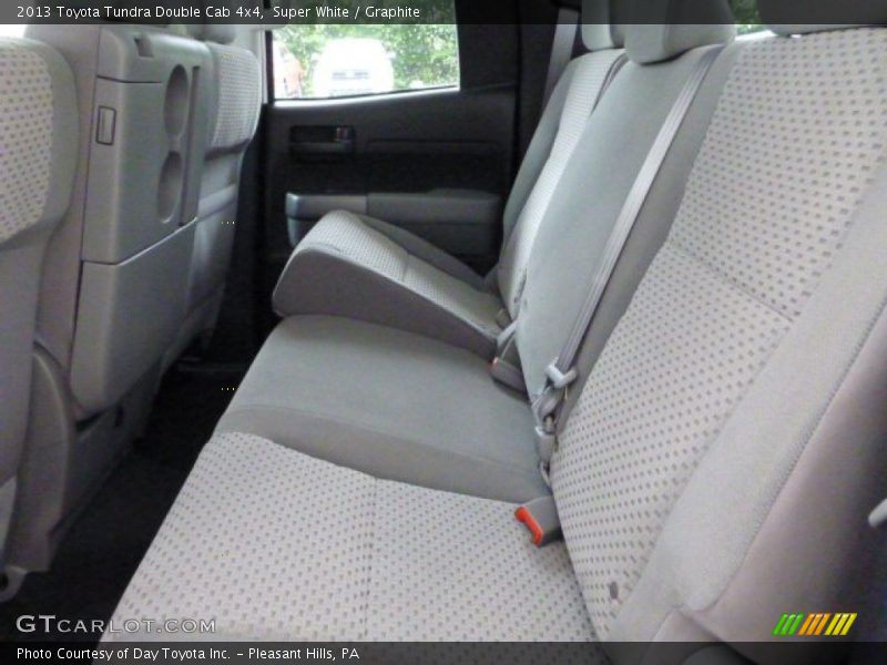 Super White / Graphite 2013 Toyota Tundra Double Cab 4x4