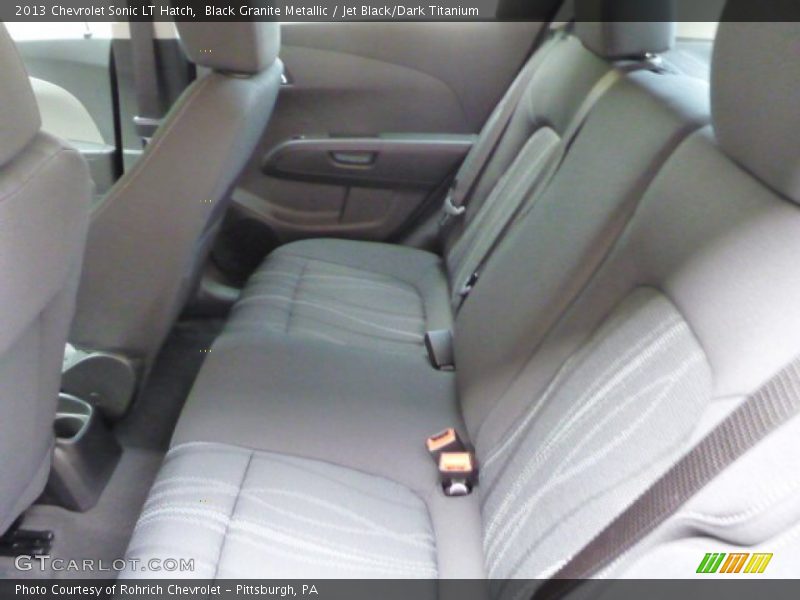 Black Granite Metallic / Jet Black/Dark Titanium 2013 Chevrolet Sonic LT Hatch