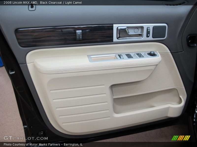 Black Clearcoat / Light Camel 2008 Lincoln MKX AWD