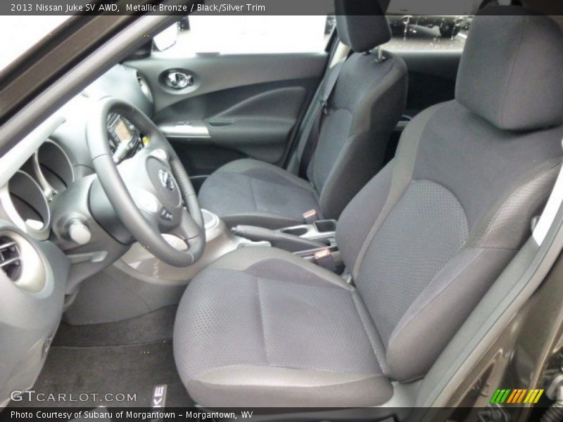Metallic Bronze / Black/Silver Trim 2013 Nissan Juke SV AWD