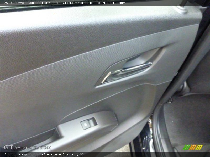 Black Granite Metallic / Jet Black/Dark Titanium 2013 Chevrolet Sonic LT Hatch
