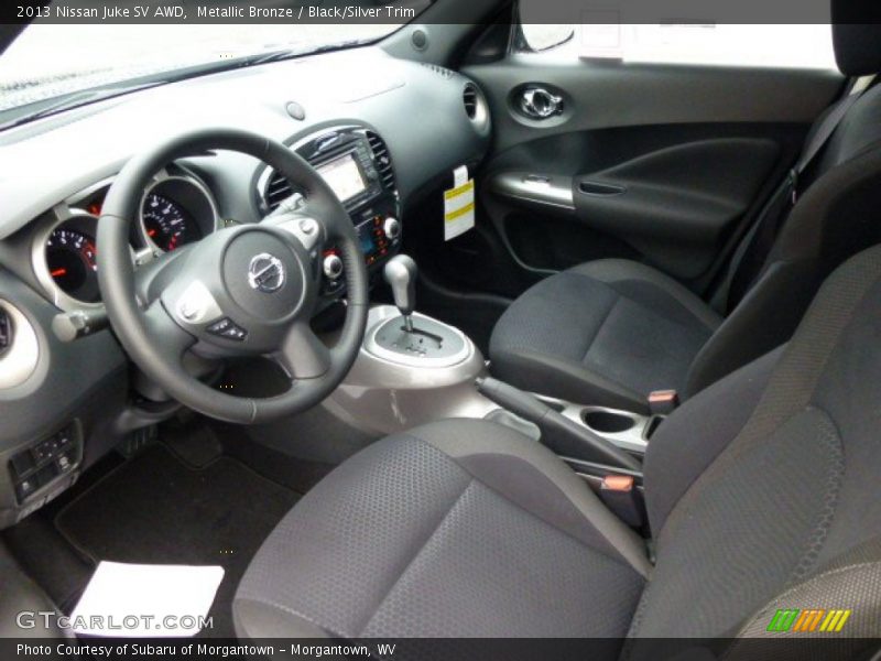 Metallic Bronze / Black/Silver Trim 2013 Nissan Juke SV AWD