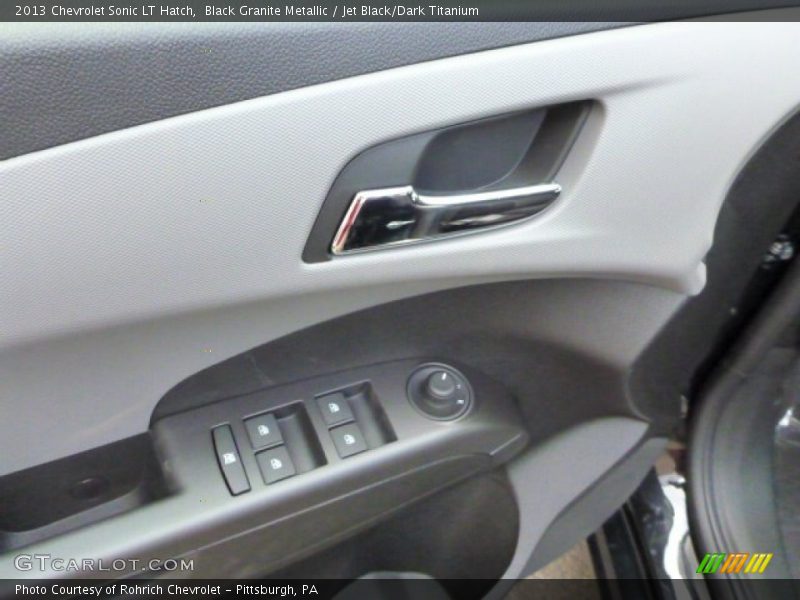 Black Granite Metallic / Jet Black/Dark Titanium 2013 Chevrolet Sonic LT Hatch