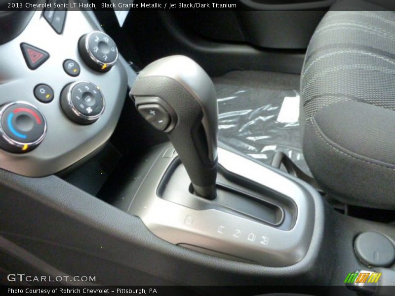 Black Granite Metallic / Jet Black/Dark Titanium 2013 Chevrolet Sonic LT Hatch