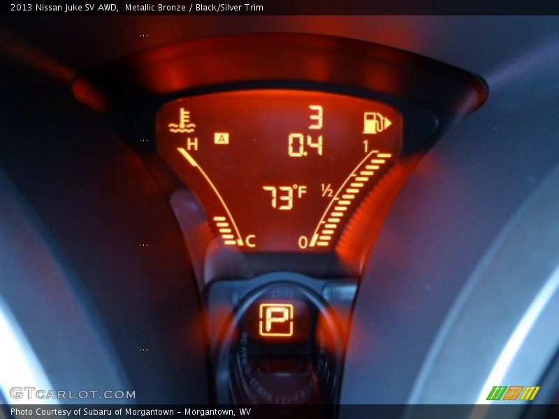 Metallic Bronze / Black/Silver Trim 2013 Nissan Juke SV AWD