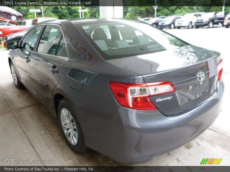 Magnetic Gray Metallic / Ash 2013 Toyota Camry L