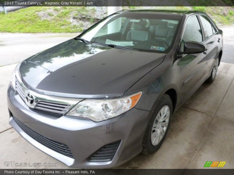 Magnetic Gray Metallic / Ash 2013 Toyota Camry L
