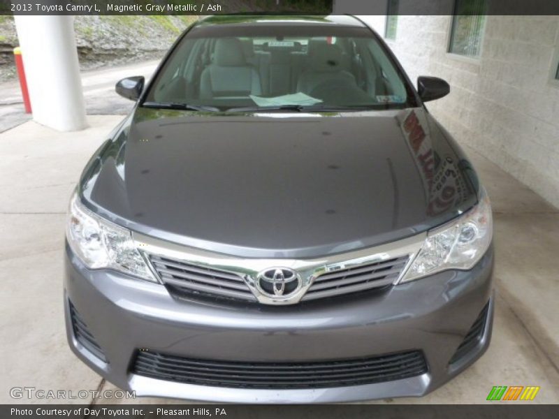 Magnetic Gray Metallic / Ash 2013 Toyota Camry L