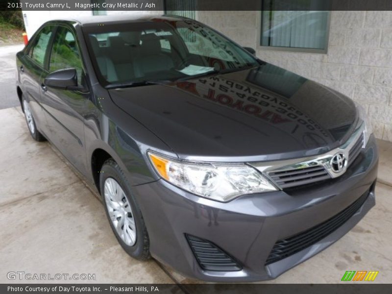 Magnetic Gray Metallic / Ash 2013 Toyota Camry L