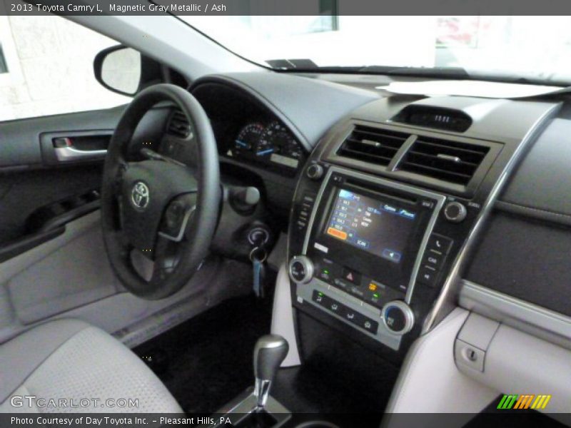 Magnetic Gray Metallic / Ash 2013 Toyota Camry L