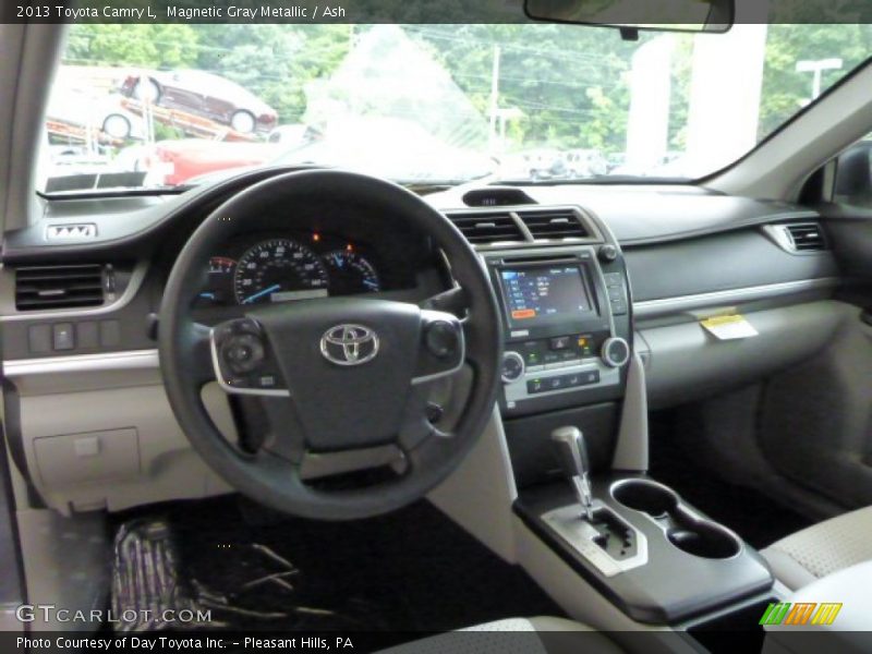 Magnetic Gray Metallic / Ash 2013 Toyota Camry L