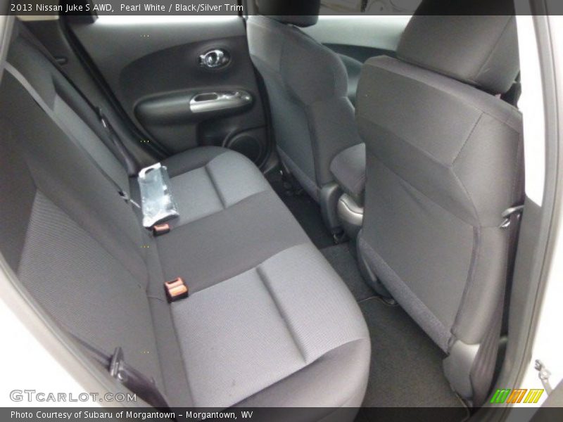Pearl White / Black/Silver Trim 2013 Nissan Juke S AWD