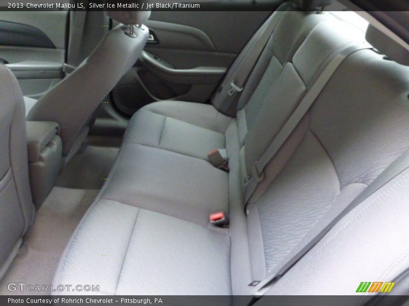 Silver Ice Metallic / Jet Black/Titanium 2013 Chevrolet Malibu LS