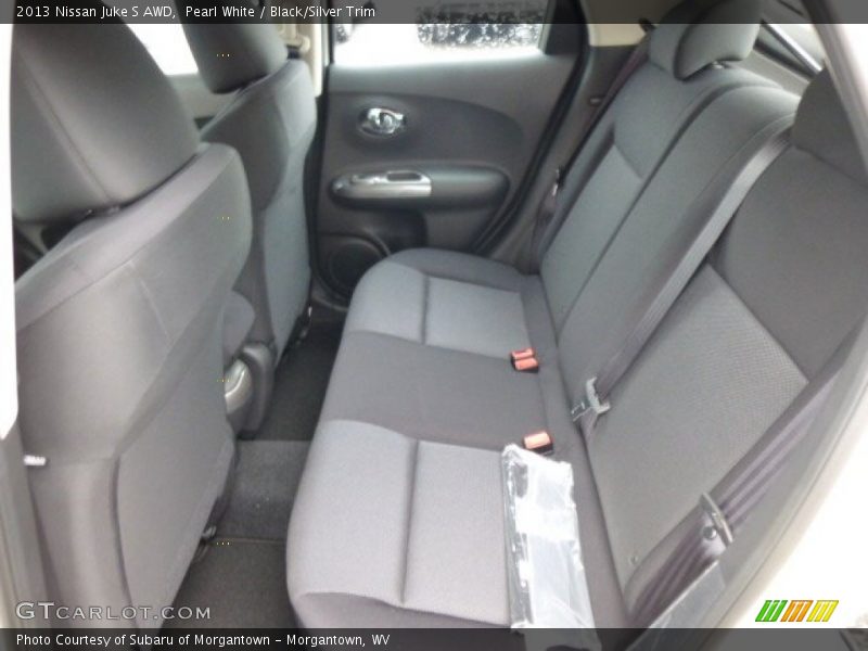 Pearl White / Black/Silver Trim 2013 Nissan Juke S AWD