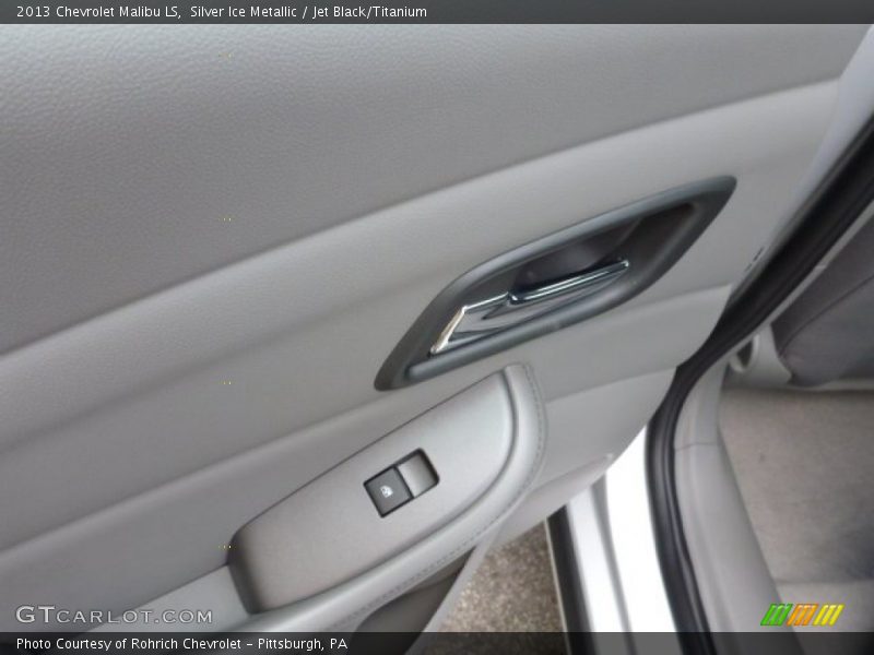 Silver Ice Metallic / Jet Black/Titanium 2013 Chevrolet Malibu LS