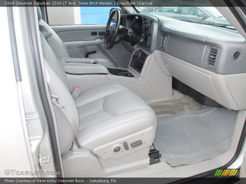 Silver Birch Metallic / Gray/Dark Charcoal 2004 Chevrolet Suburban 1500 LT 4x4