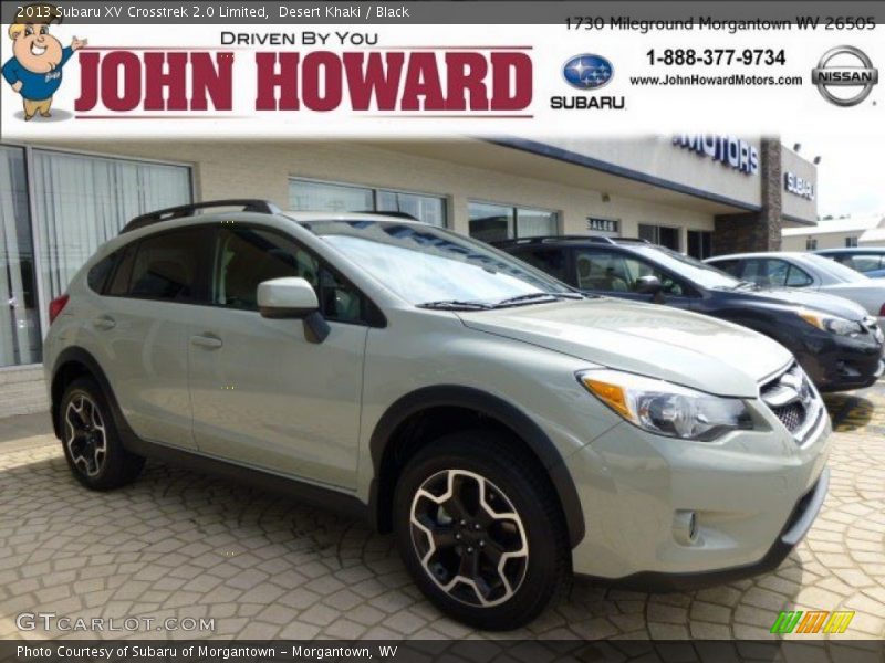 Desert Khaki / Black 2013 Subaru XV Crosstrek 2.0 Limited