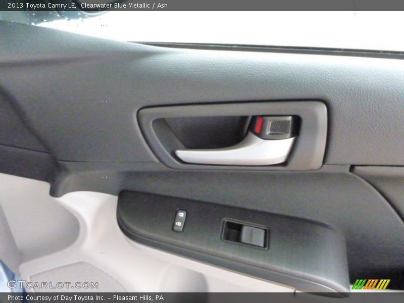 Clearwater Blue Metallic / Ash 2013 Toyota Camry LE