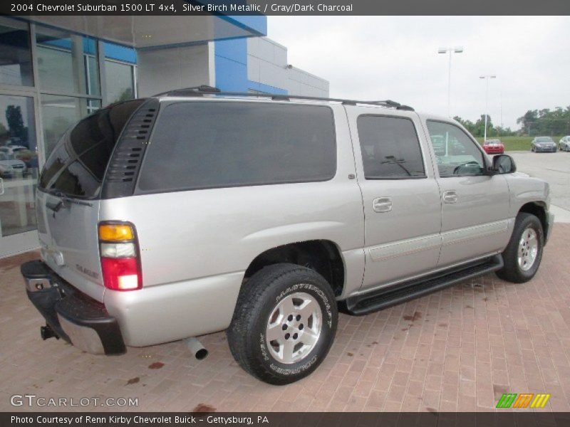 Silver Birch Metallic / Gray/Dark Charcoal 2004 Chevrolet Suburban 1500 LT 4x4